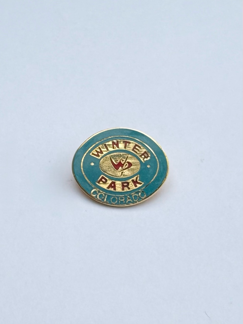 Vintage Winter Park Colorado Ski Resort Lapel Pin